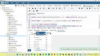 SPLIT PART function in POSTGRESQL | split_part() function in POSTGRES