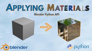 Blender Python 3D API - How to apply a material with Python