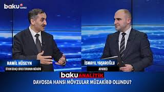 Davosda hansı mövzular müzakirə olundu? / Ramil Hüseyn