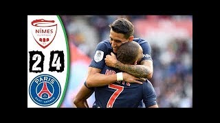 Nîmes vs PSG 2-4 Highlights 2018