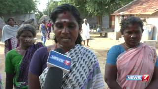 People walk miles in search of drinking water near Pudukottai | News7 Tamil