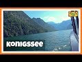 Alpes Bávaros: Lago del Rey KONIGSSEE en barco | Baviera 10# | Alemania | Deutschland HD