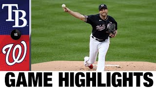 Max Scherzer leads Nationals to a 6-1 win | Rays-Nationals Game Highlights 9/7/20