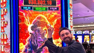 I Found The LARGEST GRAND JACKPOT on Buffalo Stampede at Agua Caliente!