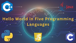 Print "Hello World" using five programming languages - Lime Code #programming
