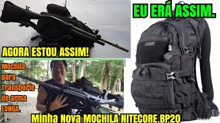 Minha nova MOCHILA NITECORE BP20