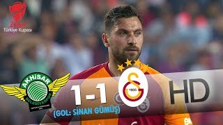 Akhisarspor: 1 - Galatasaray: 1 | Gol: Sinan Gümüş