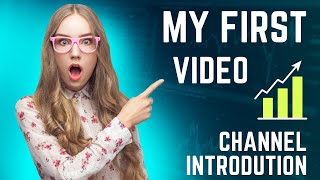 My finance channel introduction video! Animation finance channel.