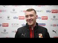 luke jephcott swindon town vs bradford city post match interview