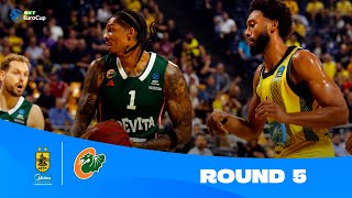 Cedevita COMES BACK  to get road win with Aris! | Round 5 Highlights | 2024-25 BKT EuroCup