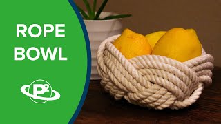 How to Make a Bowl out of Rope