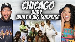 LOVE IT!| FIRST TIME HEARING Chicago -  Baby What A Big Surprise REACTION