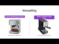 cuisinart em 200 vs krups xp344c51 espresso machine comparison