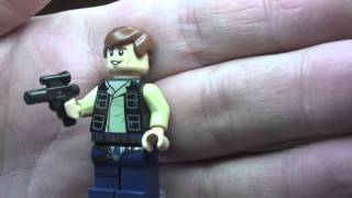 LEGO Star Wars Millennium Falcon 75030 Winter 2014 Microfighters set Review