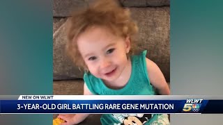 Cincinnati toddler diagnosed with rare mutation only 3 other children in the world have