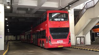 [屯廠歐六玻璃梯紅𨋢巨無霸換上白芒 | 藍天晴朗天氣] Hong Kong Bus 九龍巴士 KMB 60X 佐敦（西九龍站）- 屯門市中心 @ U-260X E6X26 WH8437 全程 無剪輯