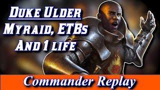 Duke Ulder of Ravengaurd vs Isshin, Falco, Sedris | MTG EDH Gameplay