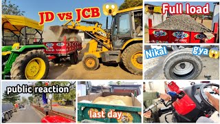 John deere vs JCB challenge // Hard work 😱 // Aaj Nikshan ho gya 😭 // #akfarming47 #vlog