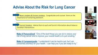 MLCC ECHO - S5: Integrating Tobacco Treatment into Lunch Cancer Screening Programs