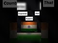 #shorts {Countries that support India vs Countries that support Pakistan}