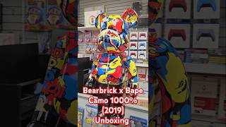 Unboxing repair shop decor 🔥 Bearbick 1000% #bearbrick #bearbrick1000 #bearbricks #hypebeast  #bape