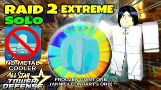 Raid 2 Extreme Solo | New Reward Frozen Giant Orb | 3 Units Full Auto Skip | All Star Tower Defense