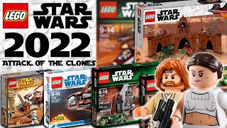 TOP 5 LEGO STAR WARS 2022 ATTACK OF THE CLONES 20TH ANNIVERSARY SETS!