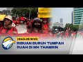 Aksi May Day, Ribuan Buruh 'Tumpah Ruah' di Jalan MH Thamrin