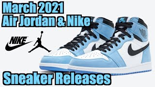 【スニーカー】2021年3月発売 エアジョーダン\u0026ナイキ／March 2021 Air Jordan \u0026 Nike Releases