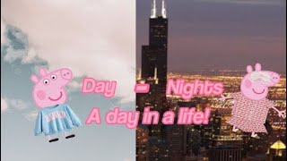 A DAY IN A LIFE OF PREPPY PEPPA! | preppy peppa 🛼🛍️💖