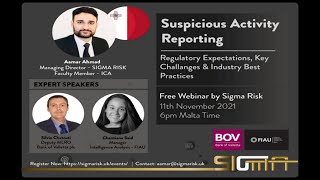 Suspicious Activity Reporting– Regulatory Expectations, Key Challenges & Industry Best Practices