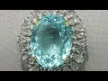 Paraiba Tourmaline and Diamond Necklace by alifgems.com