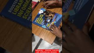 Unboxing - Booster Library and information Science Book #BEST_LIBRARY_SCIENCE_BOOK