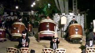 倉敷天領太鼓　大蛇　阿智神社　2013/10/19　秋季大祭