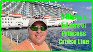 Princess Cruise Line Review - 5 Highs \u0026 Lows of Sailing on the Regal Princess