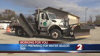 ODOT prepares equipment for seasonal change