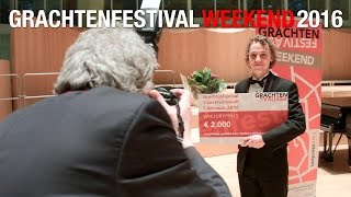 Report Grachtenfestival Weekend 2016: Finale Grachtenfestival Conservatorium Concours