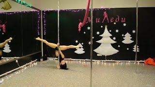 05__Karasik Elena's students_Exotic Pole Dance__Miledy__December_2015__Ukraine__Dnepr