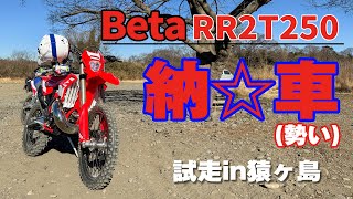 【Beta】納車されたので試走してきた動画【RR2T250】