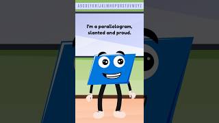 Parallelogram Shape Rhyme for Kids | Fun Learning Song About Parallelograms! #wonderworldkidstv