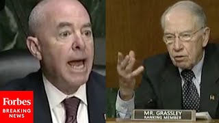 Chuck Grassley Grills Alejandro Mayorkas On Visitor Logs From Biden's Residence