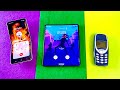 NOKIA 3310 vs Samsung Z FLIP3 Who Faster Calling to Galaxy Z FOLD3. Incoming call & Outgoing call