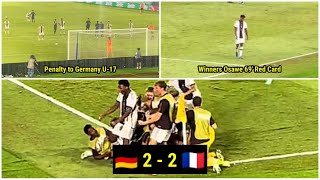 Germany U-17 VS France U-17 | Game Highlights | FIFA U-17 World Cup Final 🇩🇪🇫🇷