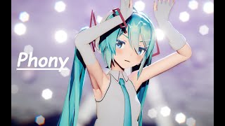 【VOCALOID MMD/4K/60FPS】Hatsune Miku【Phony】