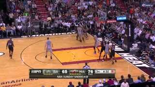 San Antonio Spurs vs Miami Heat 2014.1.26