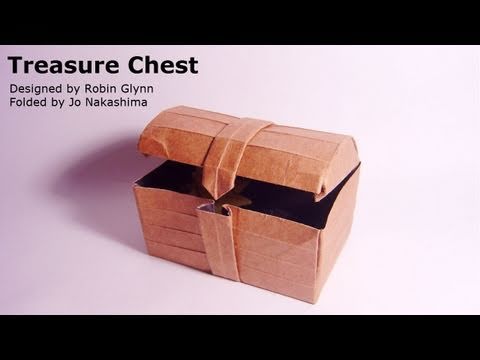 Origami Treasure Chest (Robin Glynn) Origami Treasure Chest (Robin Glynn)