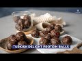 Turkish delight protein balls | Slices, Cookies, Brownies and Bar Recipes | Kidspot