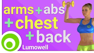 Arms, Abs, Chest and Back: Upper Body Workout