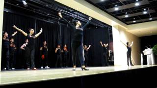 LEYENDA DANCE COMPANY (Gabriela Pineault) TV show rehearsal