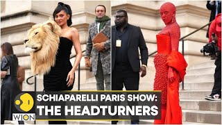 Schiaparelli Paris Show: Kylie Jenner wears lion head, Doja Cat covers herself in paint | WION News